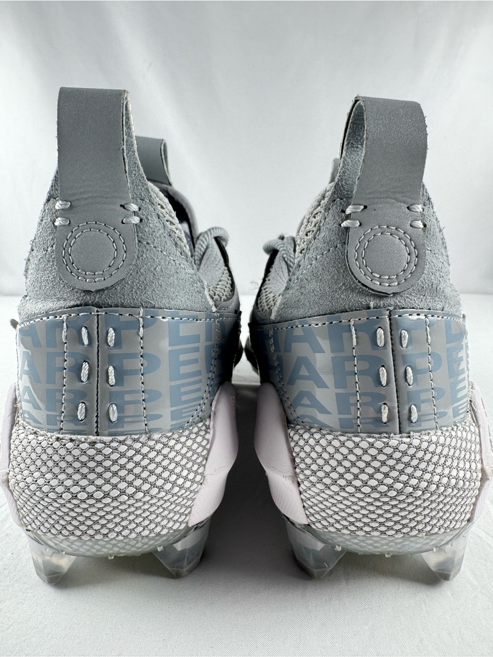 Under Armour Harper 7 Low Elite TPU Baseball Cleats Gray White Mens Size 12 - Picture 5 of 8